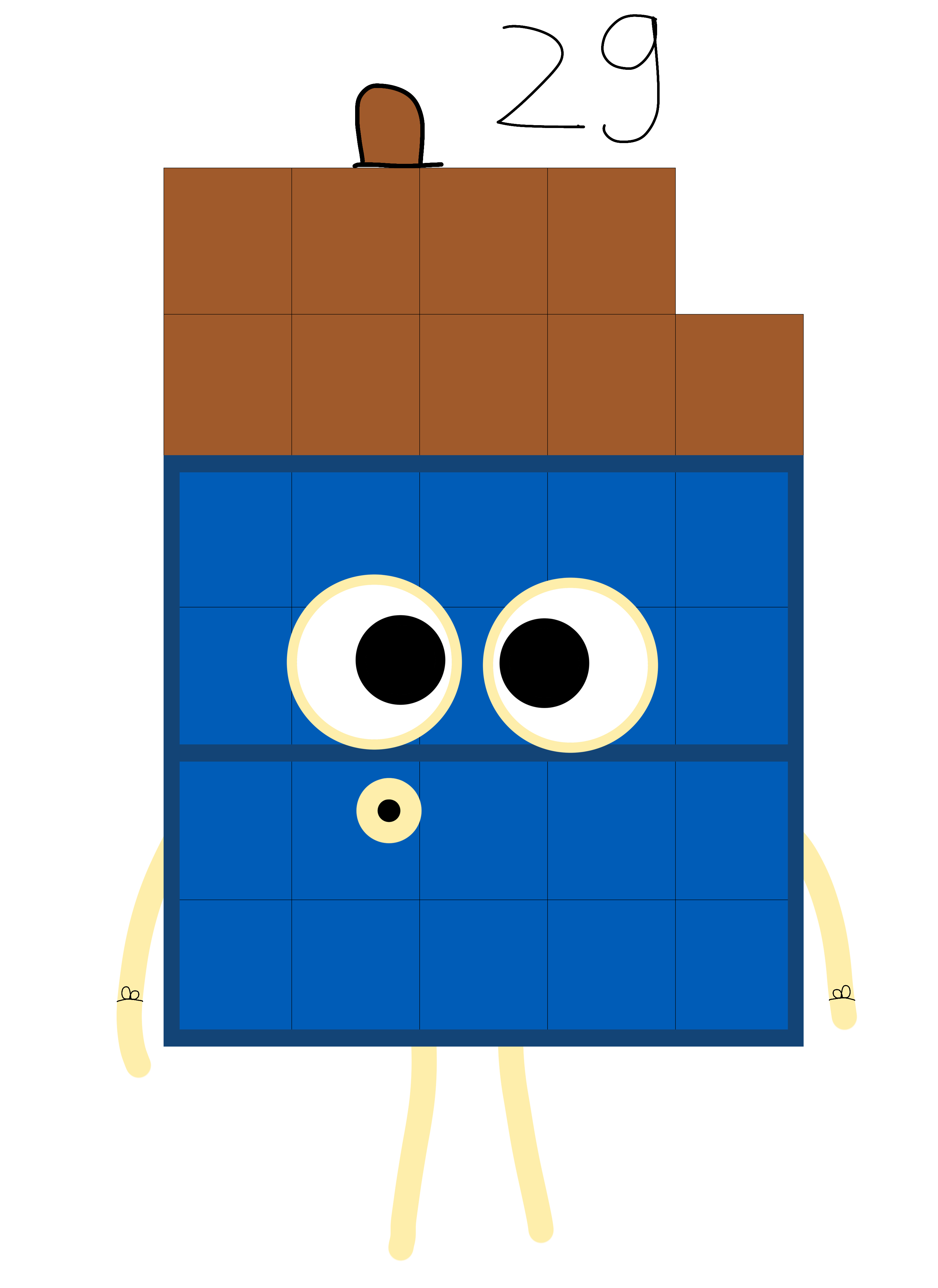 NumberBlock 29 by Mohammad2007 on DeviantArt