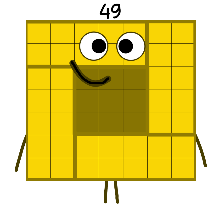 NumberBlock 49 by Mohammad2007 on DeviantArt