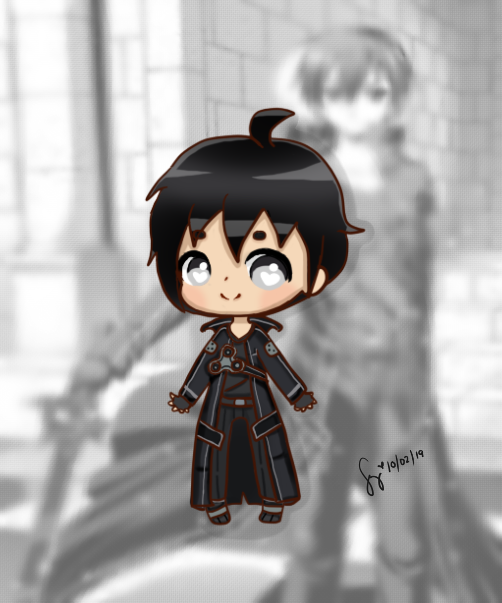 Kirito Chibi By Gelpanpan On DeviantArt