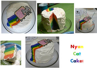 Nyan Cat Cake