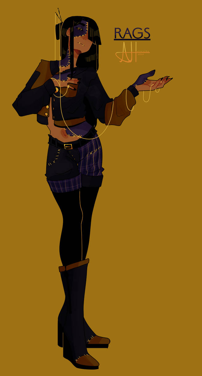 Threads Rags Characters Rags! (MARCH) by greml-airbin on DeviantArt
