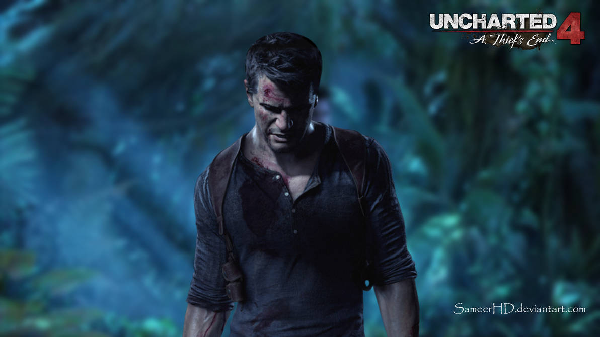 Uncharted 4 A Thief's End Nathan Drake Wallpaper by SameerHD on DeviantArt