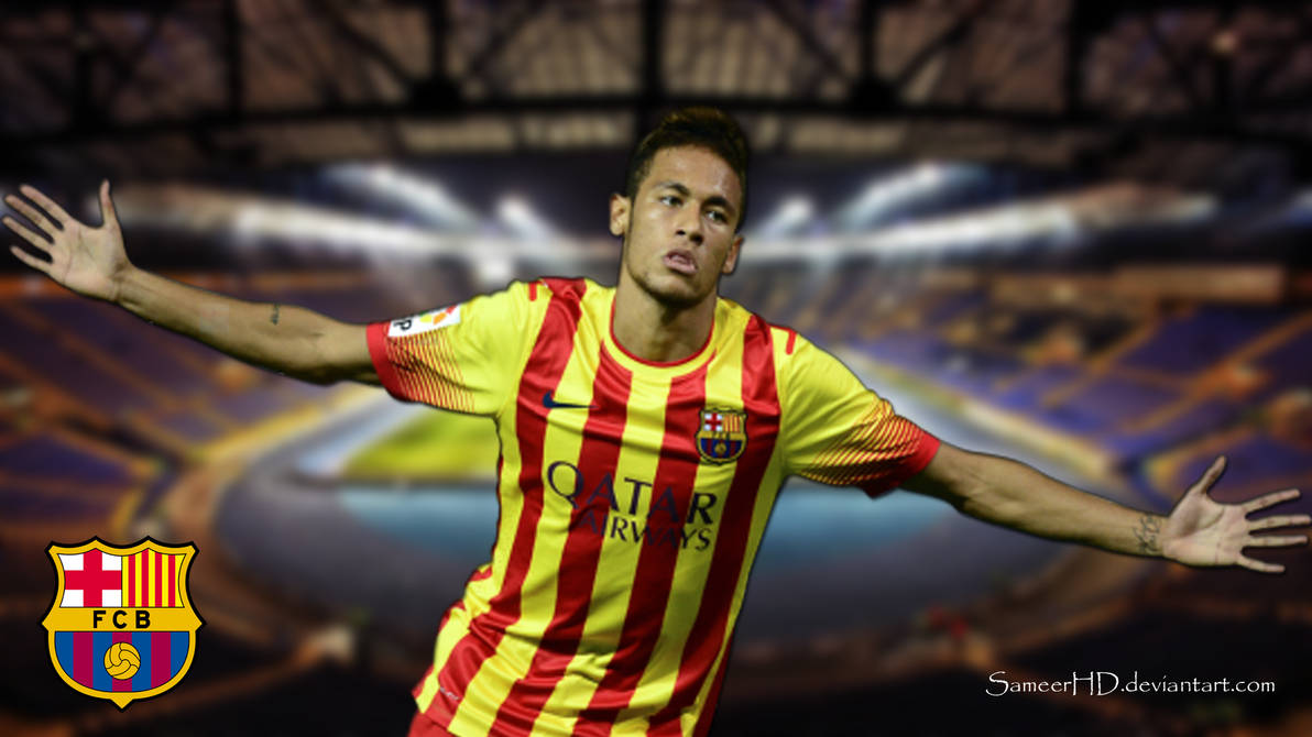 FC Barcelona Neymar Jr Wallpaper by SameerHD on DeviantArt
