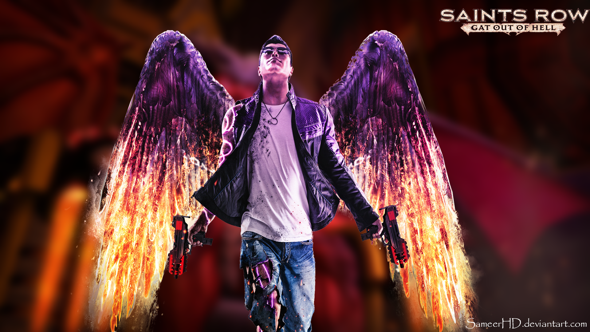 Saints Row: Gat Out Of Hell Art