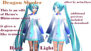 MikuMikuDance Effect Download- Dragon Shader