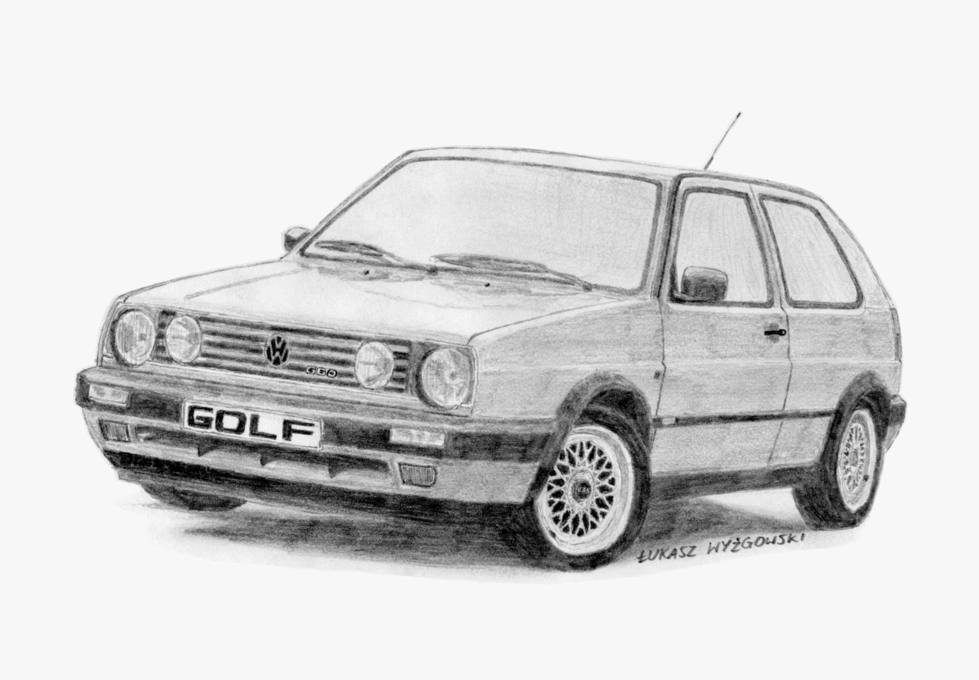 VW Golf II G60