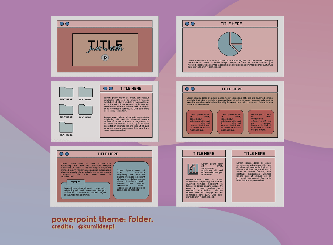 File Powerpoint Theme Powerpoint Theme: Folder. by kislaptala on DeviantArt
