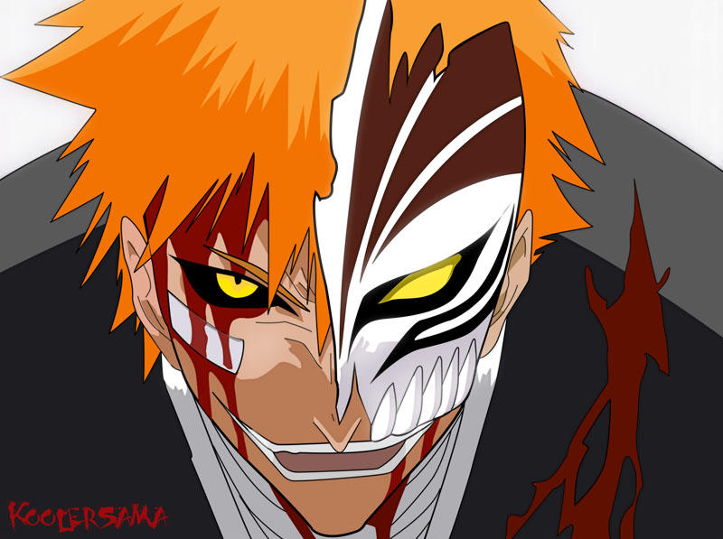 Ichigo's inner hollow by koolerSama on DeviantArt