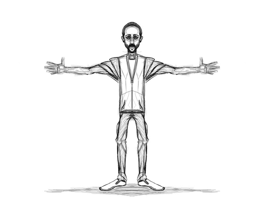 Power of T pose (meme) by anomalythecat on DeviantArt