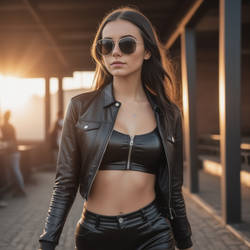 AI beauty Partygirl - Fashion style party outfit
