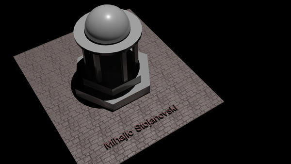 First 3D rendering by CarpathianLord on DeviantArt