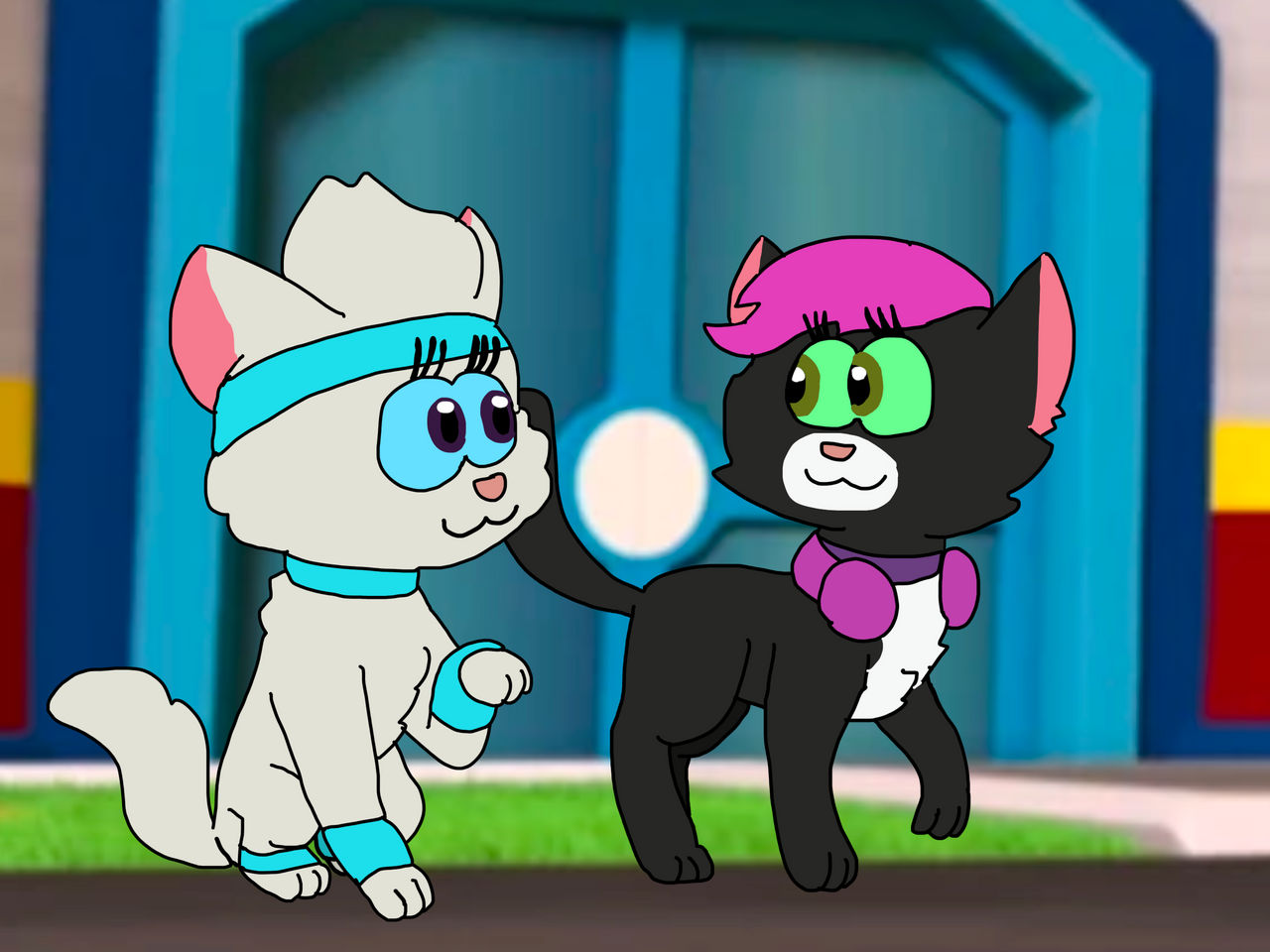 Rory and Shade by Flareycool on DeviantArt