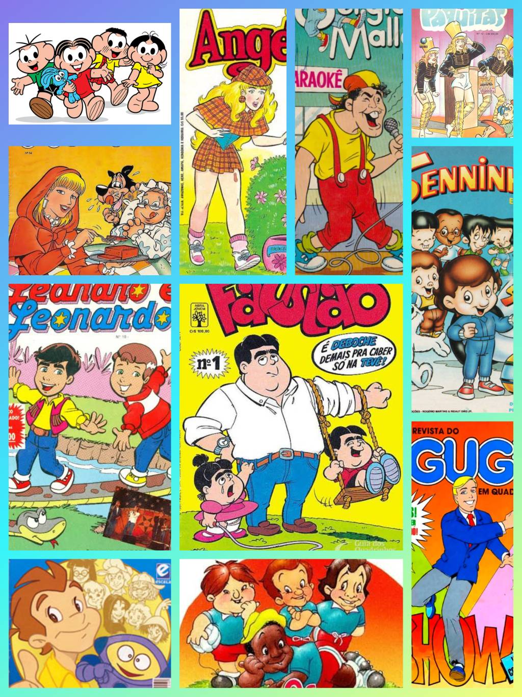Brazilian Cartoons Collage by GabumonLispector2241 on DeviantArt