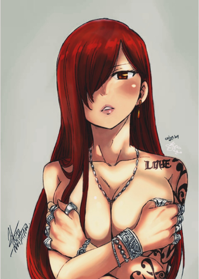 Erza Scarlet - Drawing by Hiro Mash. | 02/05/2016