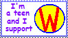 I Support Wonder Pets Stamp