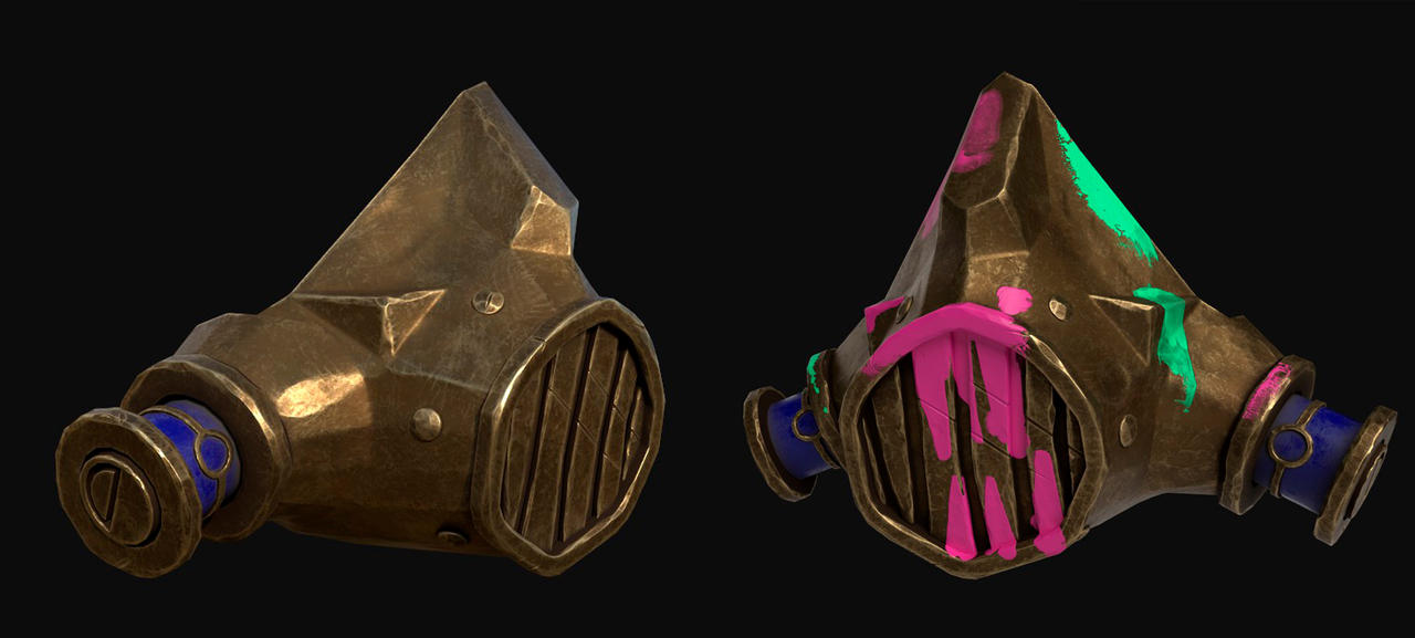 Arcane Color Mask Arcane Enforcer Mask by Stacy8826 on DeviantArt