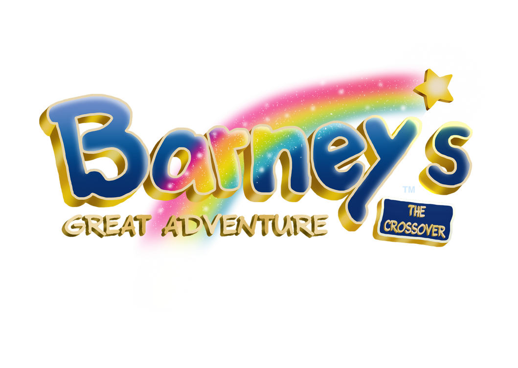 Barney S Great Adventure The Crossover Logo By Bradleybrowne On Deviantart Barney S Great Adventure The Crossover Logo By Bradleybrowne On Deviantart