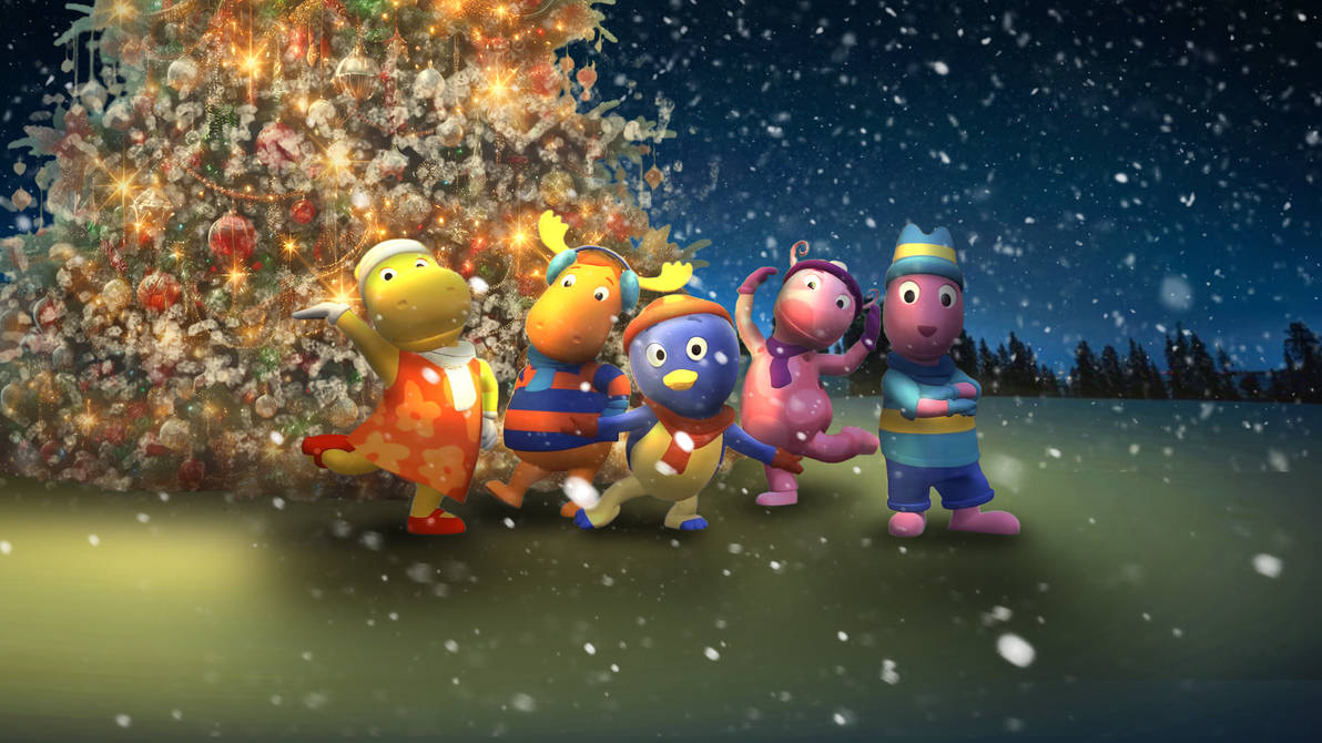 Winter Backyardigans The Backyardigans (Christmas Promo Shoot, 2008) by BradleyBrowne on ...