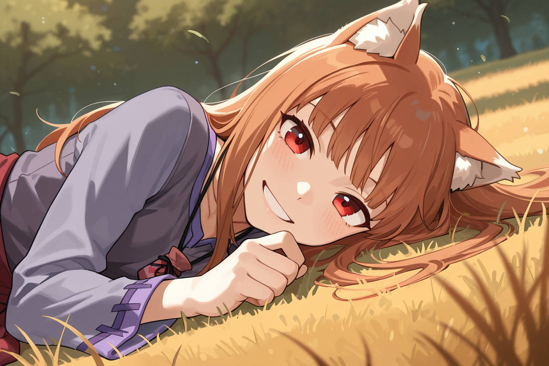 Angry Holo Holo enjoys life by MakFury on DeviantArt