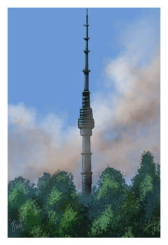 Moscow, Ostankino TV Tower