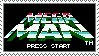 Mega Man Title Screen stamp by Leesie2k5