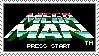 Mega Man Title Screen stamp