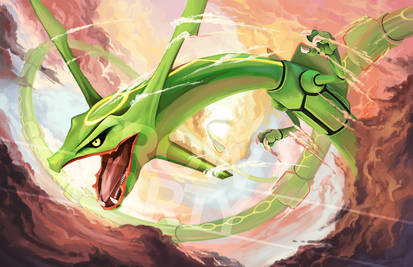 Ray Fakemon Explore the Best Rayquaza Art | DeviantArt