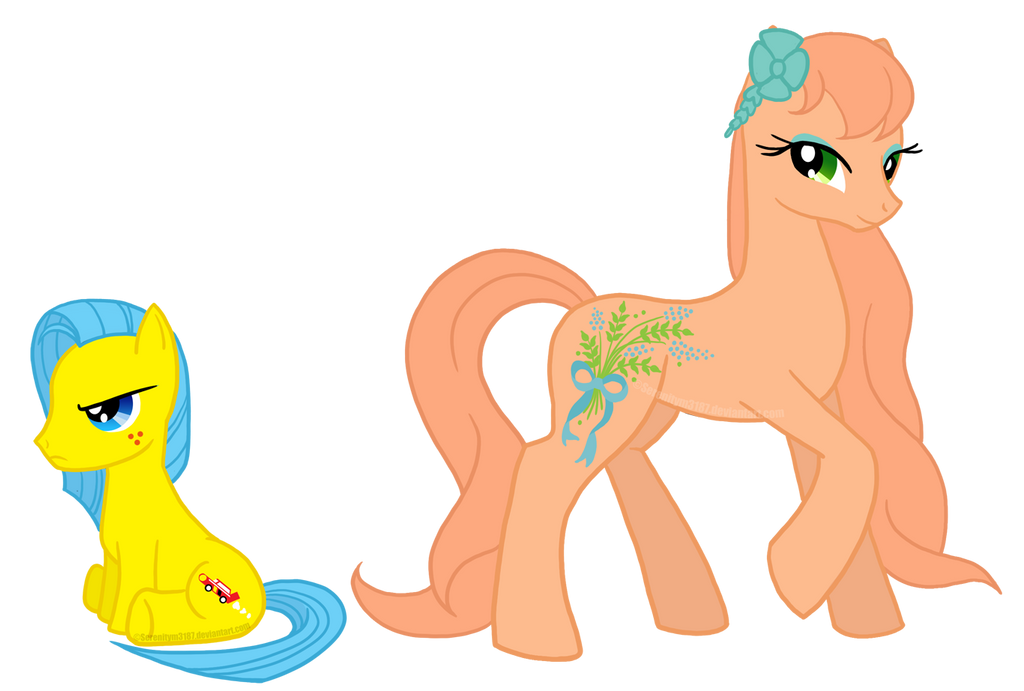 Wildflower and Racer by TheDeedleDee on DeviantArt