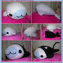 White Seal with Cat Costume