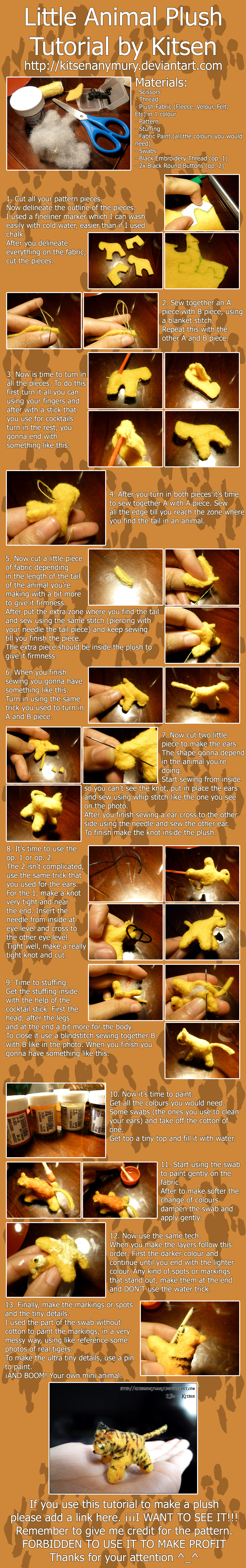 Tutorial: Little Animal Plush