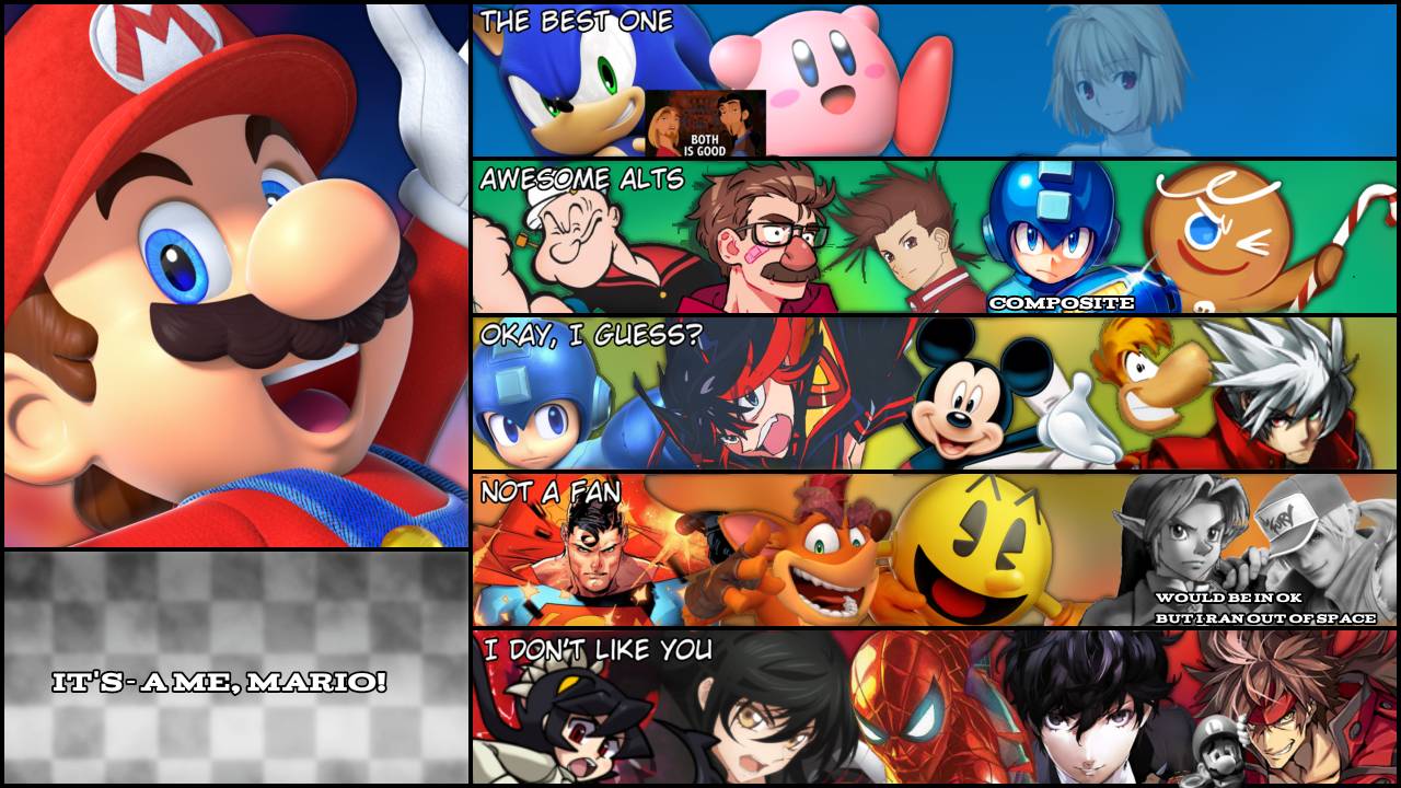 Mario MU tierlist (updated) by mrnoma on DeviantArt