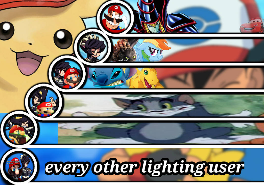 Ash's Pikachu MU tierlist by mrnoma on DeviantArt