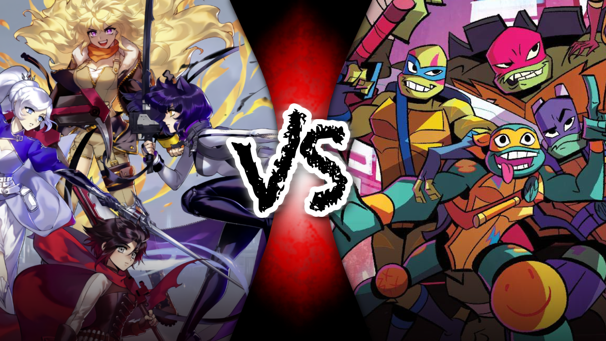 Rayman Vs Rwby Team RWBY vs Rise!TMNT by mrnoma on DeviantArt
