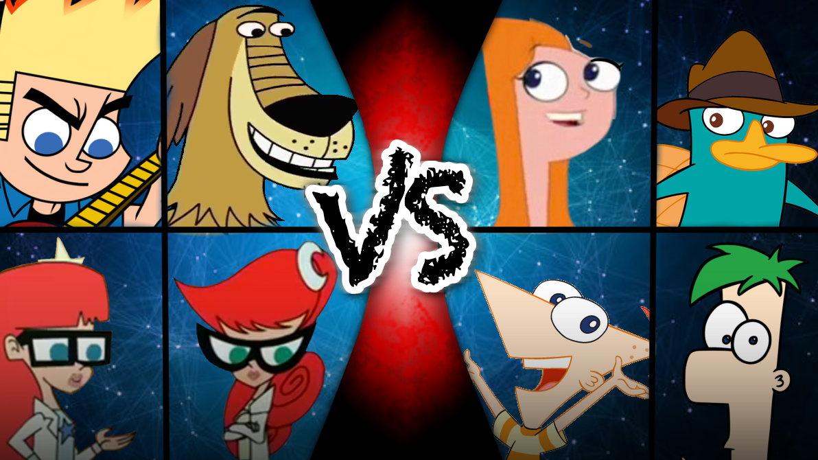 Johnny Test vs Phineas and Ferb by mrnoma on DeviantArt