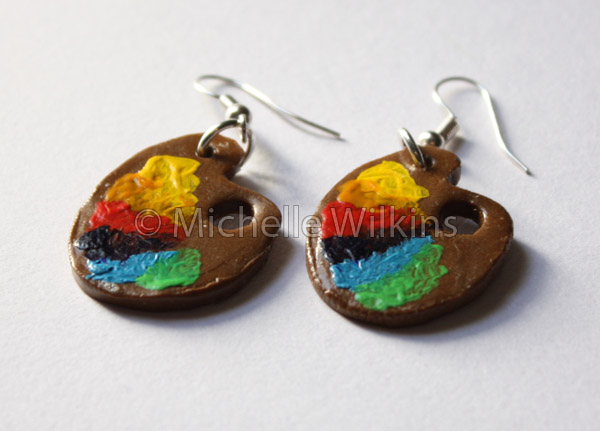 Paint Palette Earrings