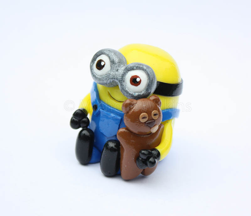 Minion Bob with Teddy bear