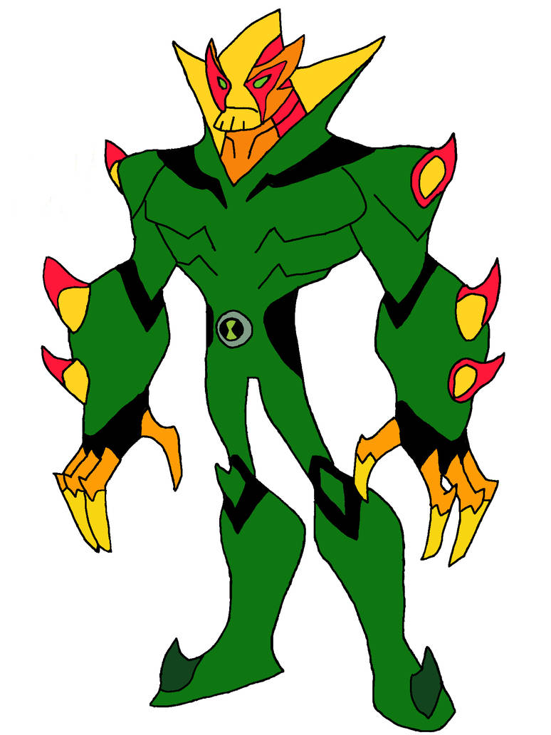Ben 10 Art - Blossomed Swampfire by RyanWiebe on DeviantArt
