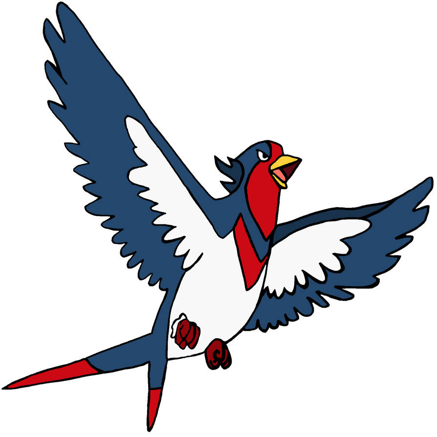 Pokemon Art - Swellow by RyanWiebe on DeviantArt