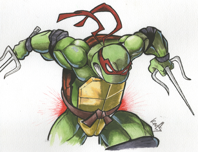 Raphael is a badass - TMNT by karleoni on DeviantArt