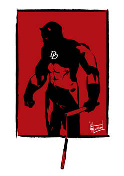 Daredevil pin-up