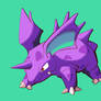 Pokemon sprite study #033 Nidorino