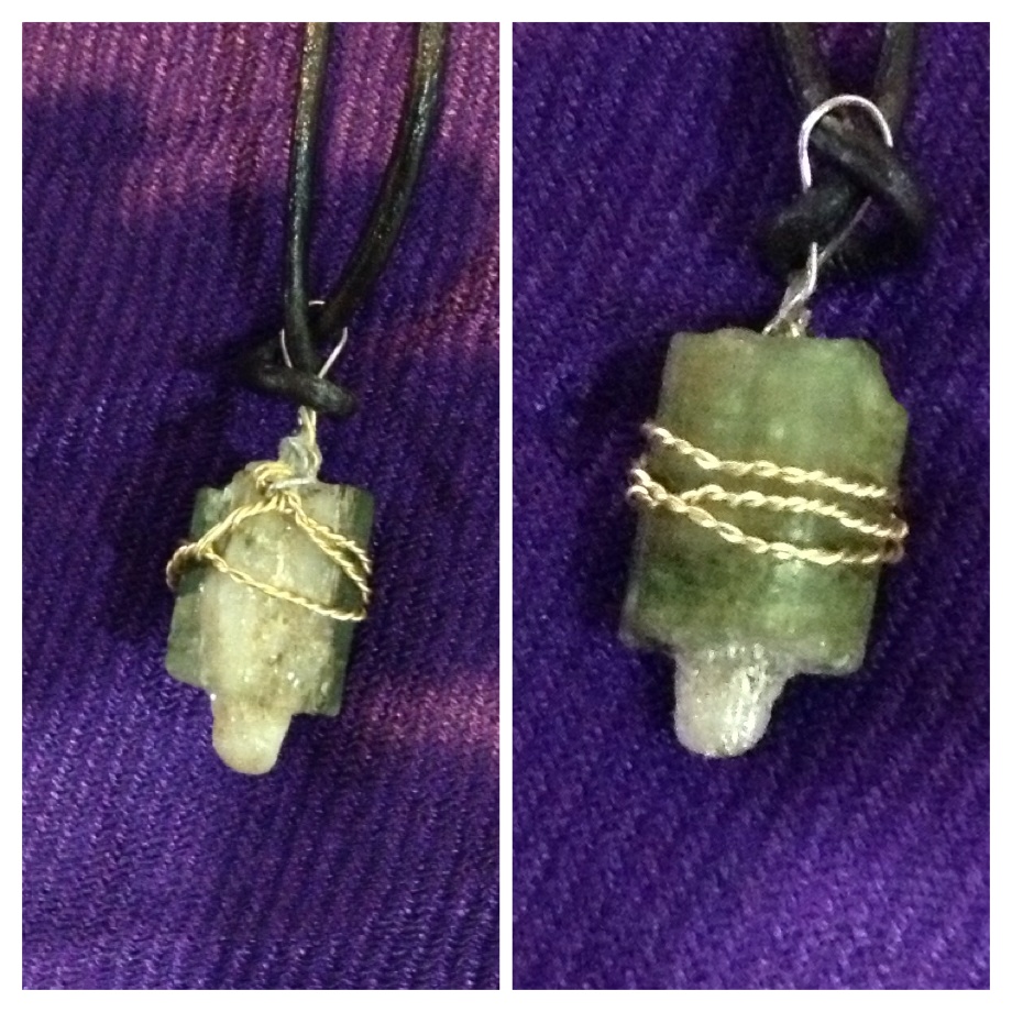 Tourmaline pendant