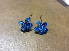 Flower earrings