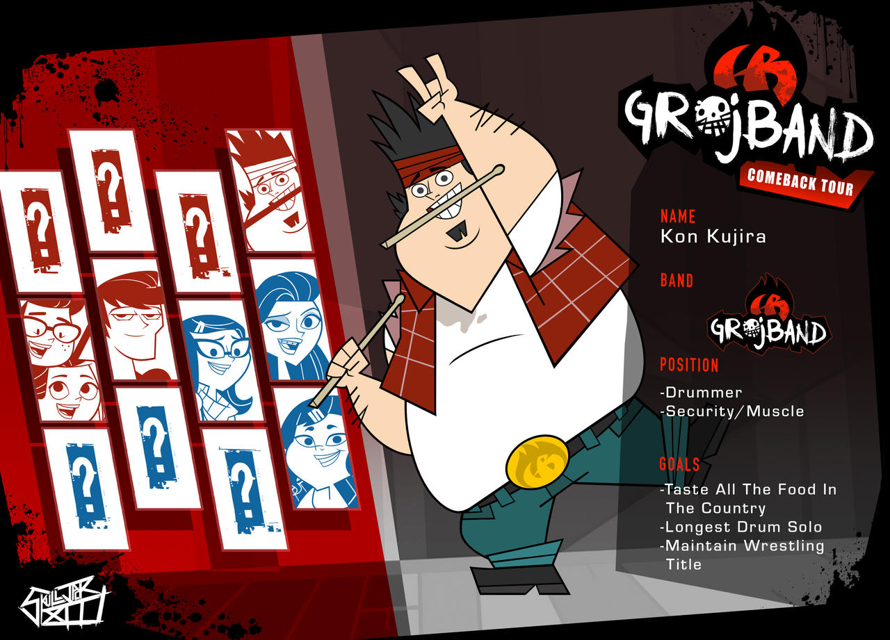 GrojBand Comeback Tour - Kon Kujira by SkullJackXIII on DeviantArt