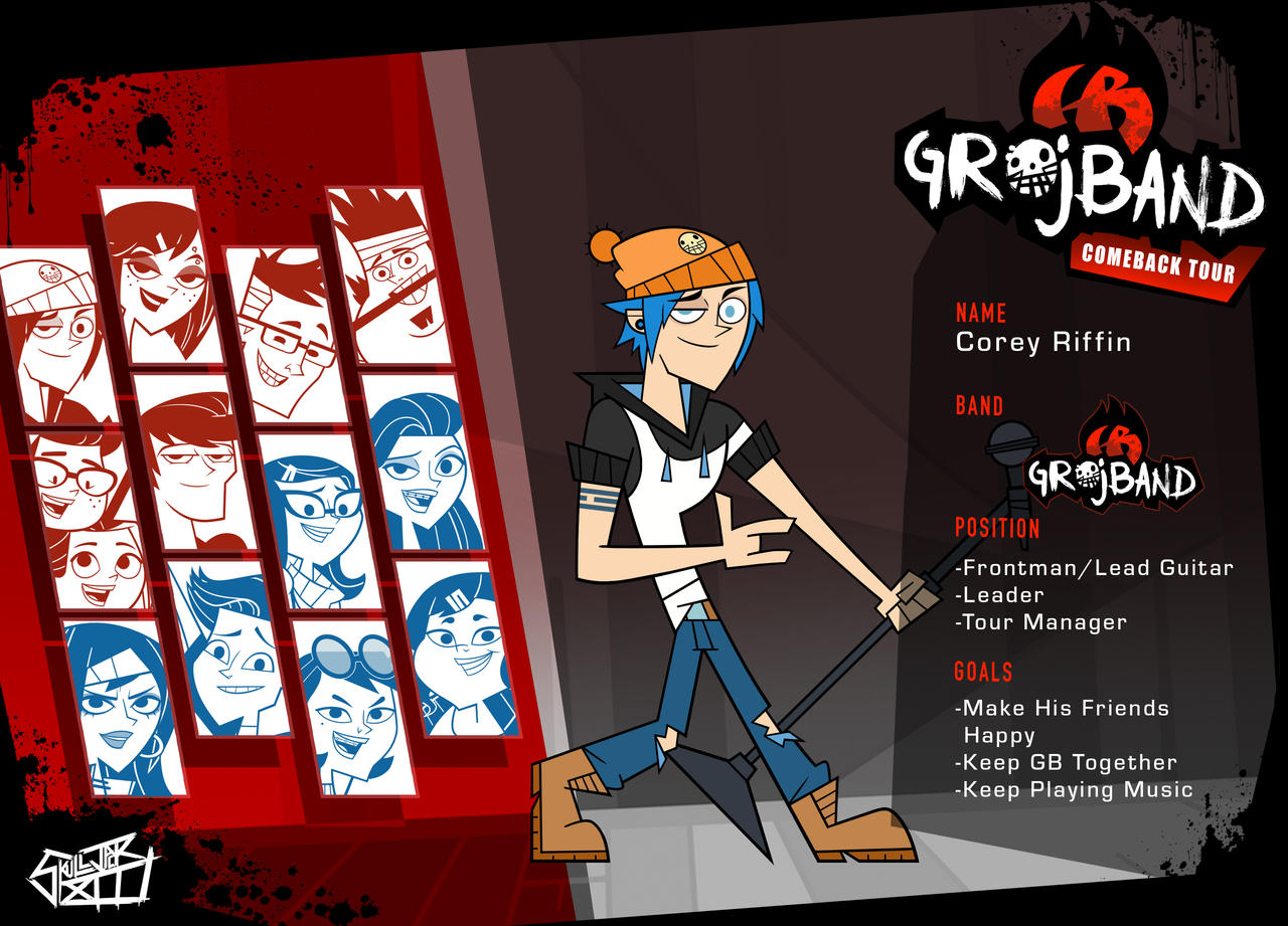 GrojBand Comeback Tour - Corey Riffin by SkullJackXIII on DeviantArt