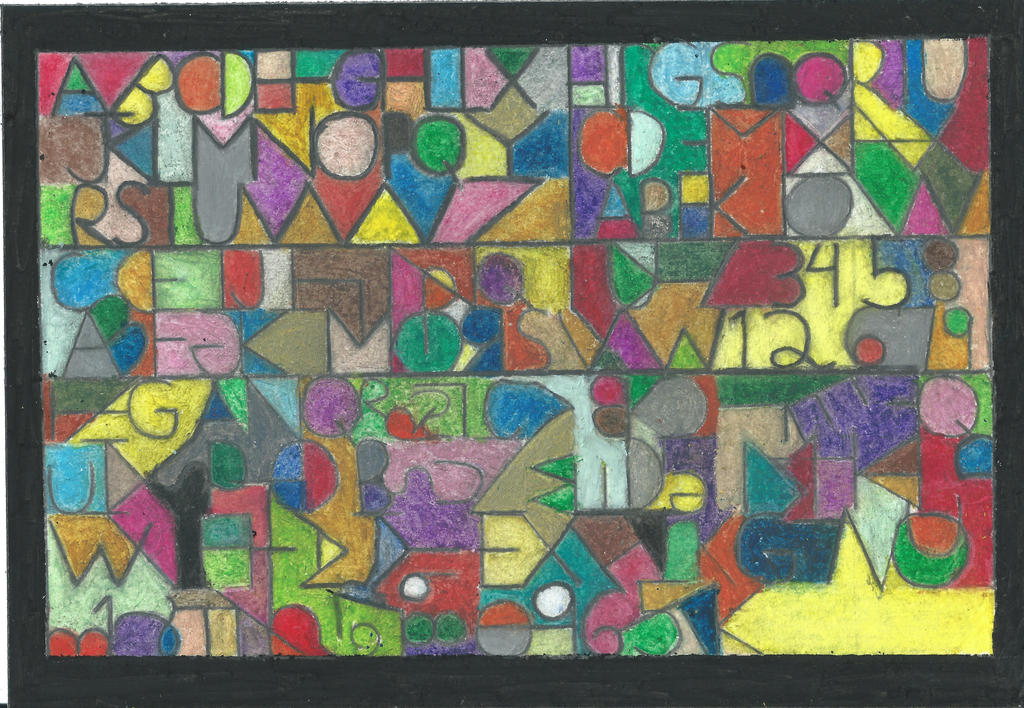 Alphabet Art Letters A to Z by Beglamishiro on DeviantArt