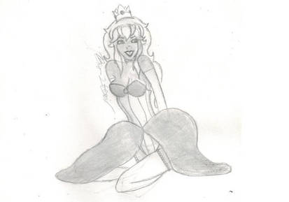 Pin up Princess Peach