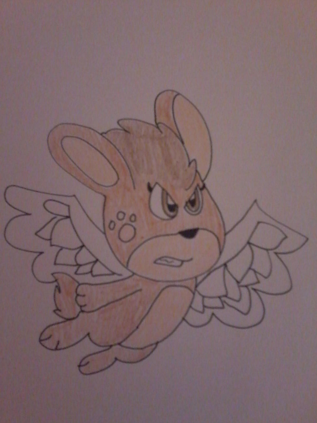 Flying Rabbit Deviantart Flying attack by LadyFeliz on DeviantArt