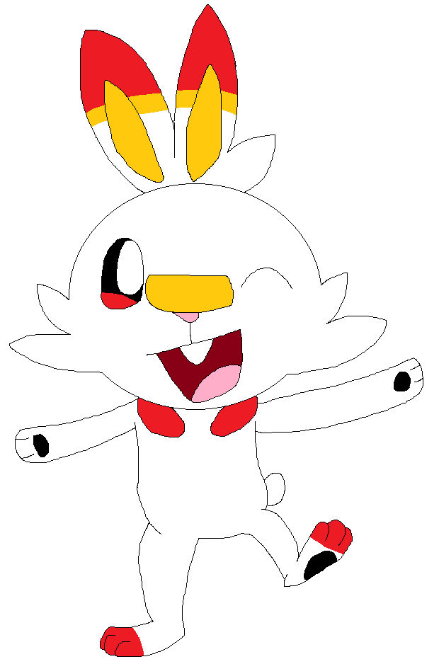 Scorbunny by LadyFeliz on DeviantArt
