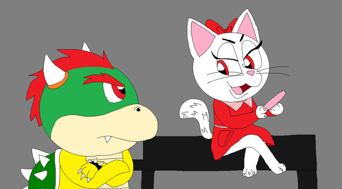 Bowser and Red by LadyFeliz on DeviantArt